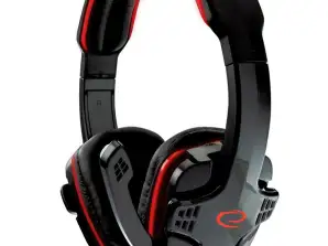 EGH310R Esperanza écouteurs gaming avec micro RAVEN rouge