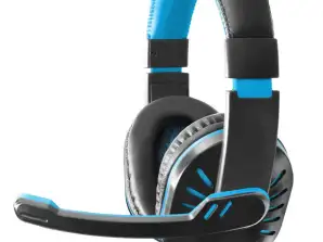 EGH330B Esperanza casque gaming avec micro CROW bleu