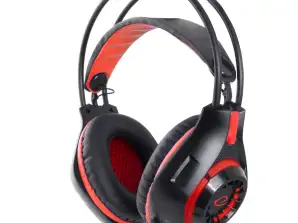 EGH420R Esperanza Gaming-Kopfhörer mit Mikrofon Deathstrike rot