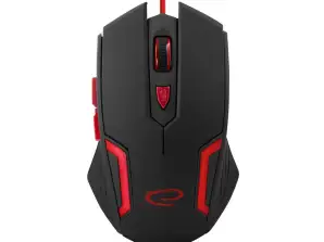 EGM205R MX205 Fighter 6D Optik USB Kablolu Oyun Faresi Kırmızı
