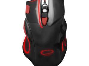 EGM401KR Wired Gaming Mouse 7D Optical USB MX401 Hawk Black-Red