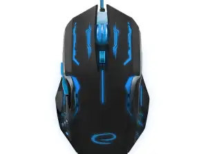 EGM403B Souris Filaire Gaming 6D Optique USB MX403 Apache Bleue