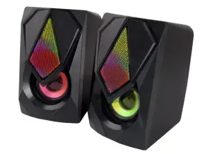 EGS102 Esperanza Lautsprecher 2.0 usb led rainbow boogie