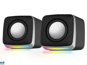 EGS108 Esperanza altoparlanti 2.0 usb led arcobaleno ambient