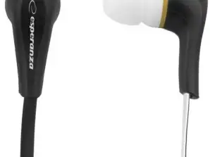 EH146K Cuffie In-Ear Lollipop nere Esperanza
