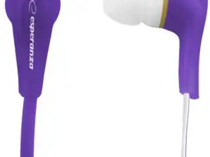 EH146V Cuffie In-Ear Lollipop viola Esperanza