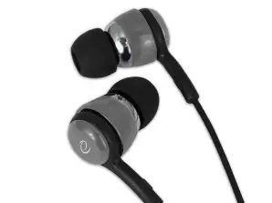 EH192K Esperanza écouteurs intra-auriculaires avec microphone eh192 noir graphite
