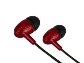 EH193KR Esperanza écouteurs intra-auriculaires avec micro eh193 noir rouge