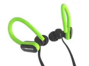 EH197KG Esperanza écouteurs intra-auriculaires avec microphone eh197 noir-vert