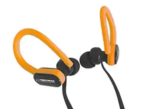 EH197KO Esperanza écouteurs intra-auriculaires avec microphone eh197 noir-orange