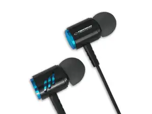 EH207KB Esperanza écouteurs intra-auriculaires avec microphone eh207 noir-bleu