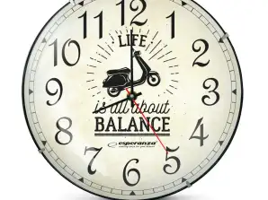 EHC018S Horloge Murale Seattle