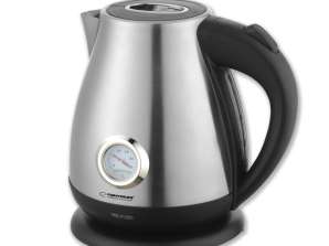 EKK029 Esperanza bouilloire électrique avec thermomètre Thames 1,7 L