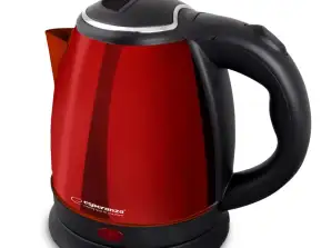 EKK128R Esperanza elektrische waterkoker Parana 1.0 l rood