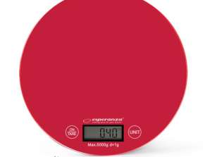 EKS003R Esperanza balance de cuisine mango rouge