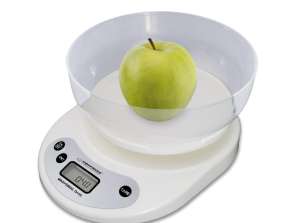 EKS007 Esperanza balanza de cocina con bol Coconut
