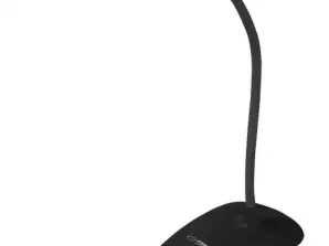 ELD104K Esperanza pöytälamppu LED Deneb musta