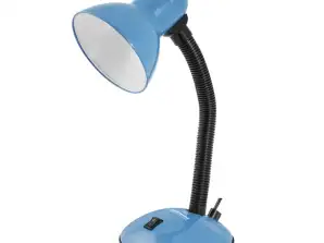 ELD107B Lampe de bureau Esperanza E27 Arcturus bleue