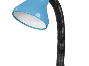 ELD108B Lampe de bureau Esperanza E27 Altair bleue