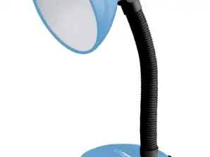 ELD109B Lampe de bureau Esperanza E27 Vega bleue