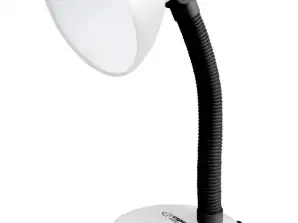 ELD109W Lampe de bureau Esperanza E27 Vega blanche
