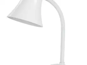 ELD111W Lampe de bureau Esperanza E27 Polaris blanche