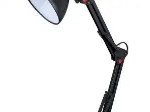 ELD112K Esperanza skrivebordslampe e27 avior svart