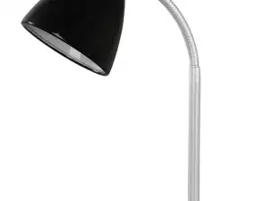 ELD113K Lampe de bureau Esperanza e27 alkes noire