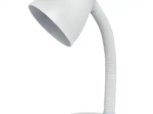 ELD114W lampe de bureau Esperanza E27 Atria blanche