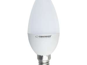 ELL145 LED Lampe C37 E14 5W Esperanza