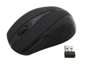 EM101K Беспроводная мышь 2.4GHz 3D Оптическая USB Antares черная