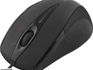 EM102K Esperanza vezetékes egér 3D optikai USB Sirius fekete