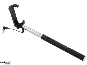 EMM119K Črn žični selfie monopod Esperanza