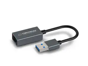 ENA101 Esperanza adaptateur Ethernet gigabit 1000 Mbps USB 3.0 RJ45
