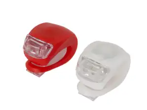 EOT011 Esperanza LED Fahrradlampe vorne und hinten Set ALYA