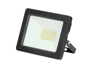 ALLED 20W LED-Valo. 1600lm. IP65. 4000K. Alu lasi