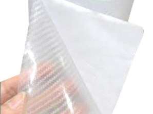 3D Carbon Folienrolle transparent 1,27x28m