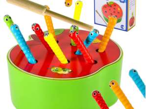 Cattura il gioco Bug Arcade per bambini Mela di legno