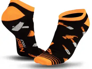 Chaussettes colorées NEO TOOLS. courtes. taille 43 46