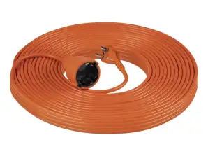 Einzelsteckdosen-Gartenverlängerung Schuko. PVC 3x1mm?, Länge 20m