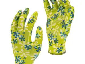 L220407K Nitril-Handschuhe. Grün. Karte.