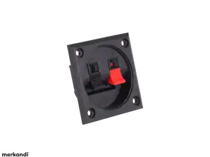 Presa per altoparlanti 2 PIN quadrata