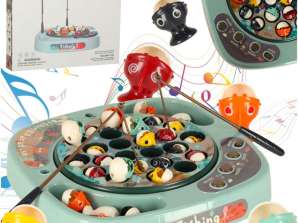 Arcade game family fish fishing accessories blue 27el.