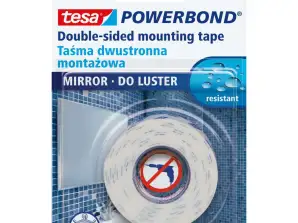 Powerbond montageband 19 mm breed, 1,5 m lang voor spiegels