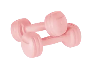 Bitumen dumbbells 2x1.5kg. REBEL ACTIVE