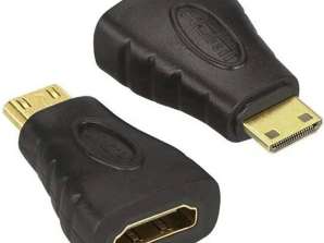 HD27 Adapter HDMI Mini HDMI Goud