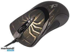 Souris A4TECH XGame Laser Oscar X747H Brun Feu
