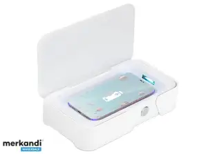 Dispositif multifonctionnel de stérilisation par lumière UV avec chargement sans fil pour smartphones S 004W