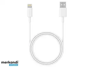 Kabel TRACER USB 2.0 iPhone AM lightning 1.0m WH hvit