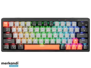 Mechanische Tastatur Tracer GAMEZONE EVO1 HOT SWAP 63 Grau